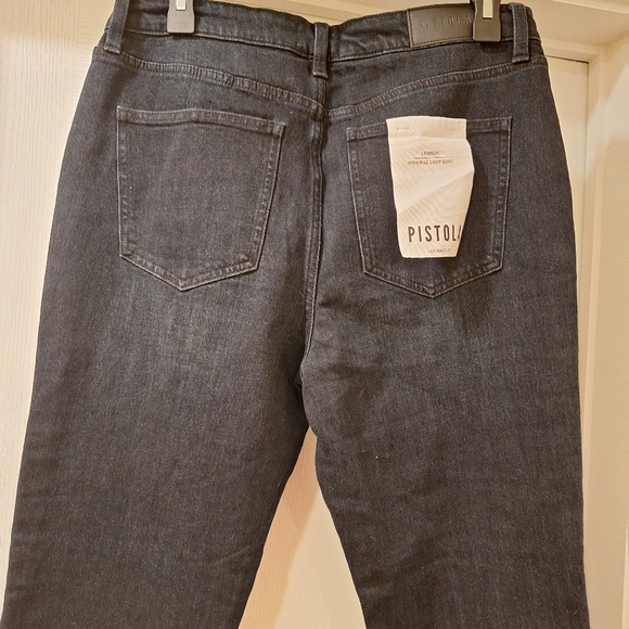 NWT Women's Pistola High Rise Crop Boot Cut Jeans Lennon 31 Joyride - Picture 6 of 7
